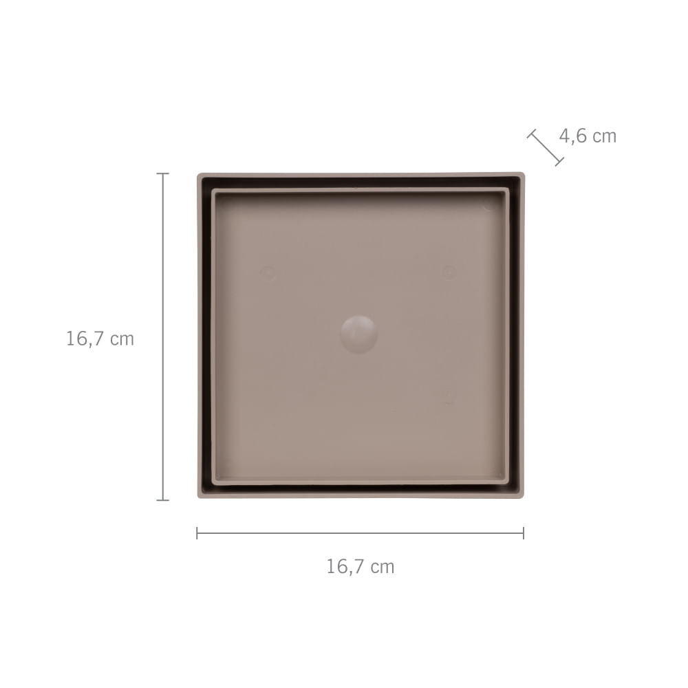 ralo quadrado univ oculto 15x15cm astra