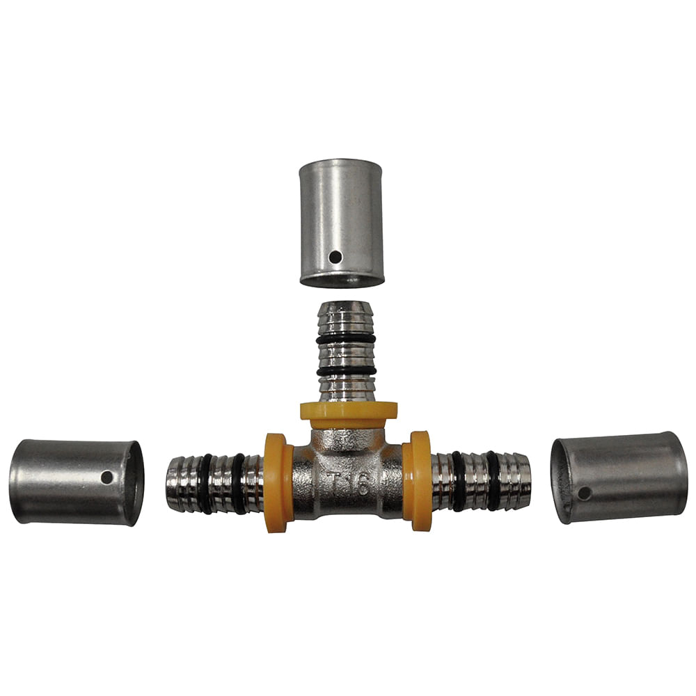 Tê Conexão Gás 16x16x16mm | Astra | FastStore PDP
